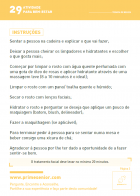 Atividade n.º 29: Terapia de beleza