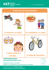 Atividade n.º 132: Loto das Anedotas - 2 em 1