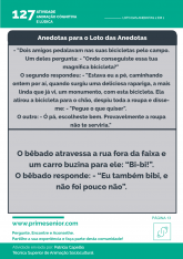 Atividade n.º 132: Loto das Anedotas - 2 em 1